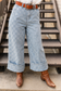 CHECKER CUFF DENIM