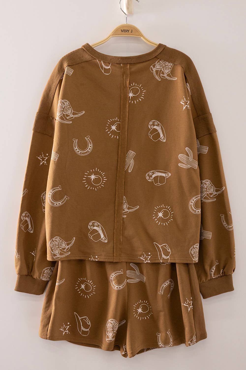 Western Print Lounge Set