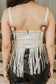 Bit Belt Faux Leather Short