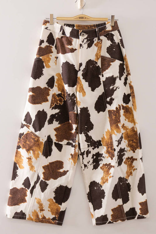 Bovine Barrel Leg Pants