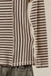 Asymmetrical Stripe Long Sleev Pullover