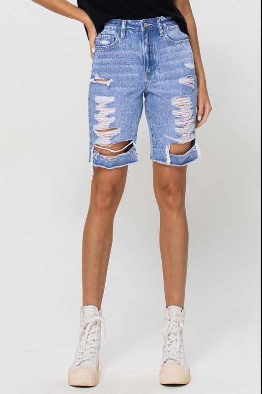 Tammi Bermuda denim short